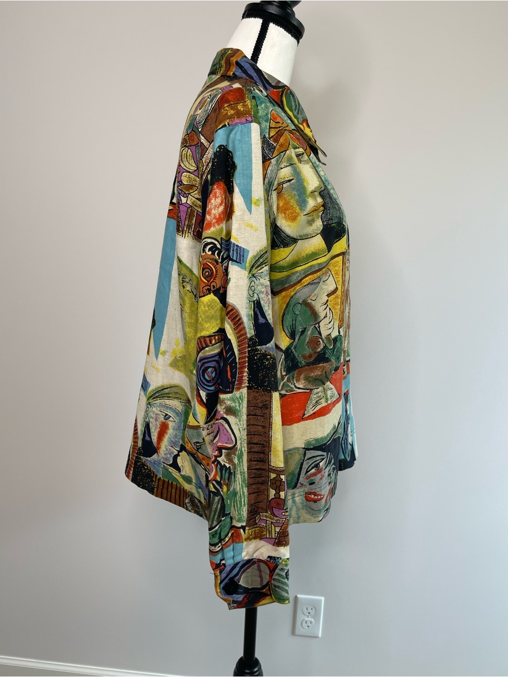 Ultimate Philadelphia PA size large blazer jacket art to wear abstract Picasso - Picture 11 of 16